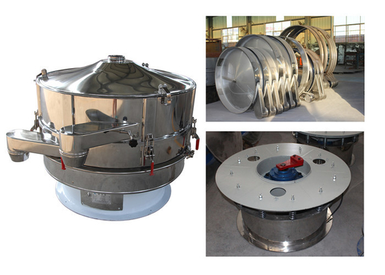 Macchina di vibrazione rotatoria elettrica del setaccio per industria estrattiva del minerale metallifero